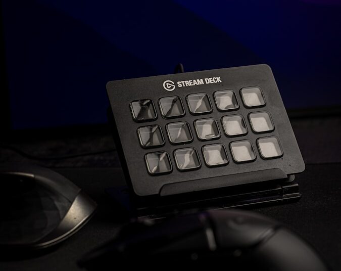 a keyboard and a mouse on a desk